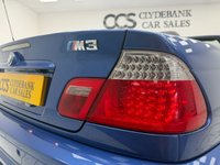 USED 2006 06 BMW M3 3.2i Convertible 2dr Petrol Manual (328 g/km, 343 bhp) Finished In Estoril Blue BMW Individual Paint With Only 2 Previous Owners Dr Owned For Last 10 Years, 2 Keys, Full Service History, Great Condition With No Pixel Damage On Displays (Common Problem), Detachable Wind Deflector, Sat Nav DVD Head Unit, Recent Air Con Re-Charge, 12 Months MOT, 3 Months Warranty, Extended Warranty Available