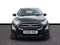USED 2018 68 FORD ECOSPORT 1.0T EcoBoost GPF Zetec SUV 5dr Petrol Auto Euro 6 (s/s) (125 ps) 6 months warranty, &pound;1000 per claim