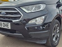 USED 2018 68 FORD ECOSPORT 1.0T EcoBoost GPF Zetec SUV 5dr Petrol Auto Euro 6 (s/s) (125 ps) 6 months warranty, &pound;1000 per claim