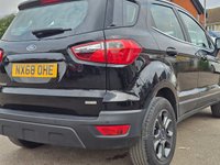 USED 2018 68 FORD ECOSPORT 1.0T EcoBoost GPF Zetec SUV 5dr Petrol Auto Euro 6 (s/s) (125 ps) 6 months warranty, &pound;1000 per claim