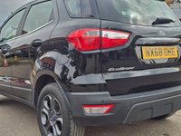 USED 2018 68 FORD ECOSPORT 1.0T EcoBoost GPF Zetec SUV 5dr Petrol Auto Euro 6 (s/s) (125 ps) 6 months warranty, &pound;1000 per claim