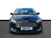 USED 2018 18 FORD FOCUS 1.0T EcoBoost Titanium Hatchback 5dr Petrol Manual Euro 6 (s/s) (125 ps) 6 months warranty, &pound;1000 per claim