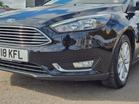USED 2018 18 FORD FOCUS 1.0T EcoBoost Titanium Hatchback 5dr Petrol Manual Euro 6 (s/s) (125 ps) 6 months warranty, &pound;1000 per claim