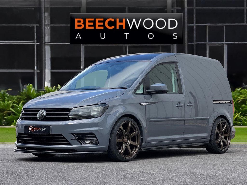 USED 2020 70 VOLKSWAGEN CADDY 2.0 TDI C20 Highline Panel Van 5dr Diesel Manual SWB Euro 6 (s/s) (102 ps) AIR CON / COILOVERS / NEW 19'S