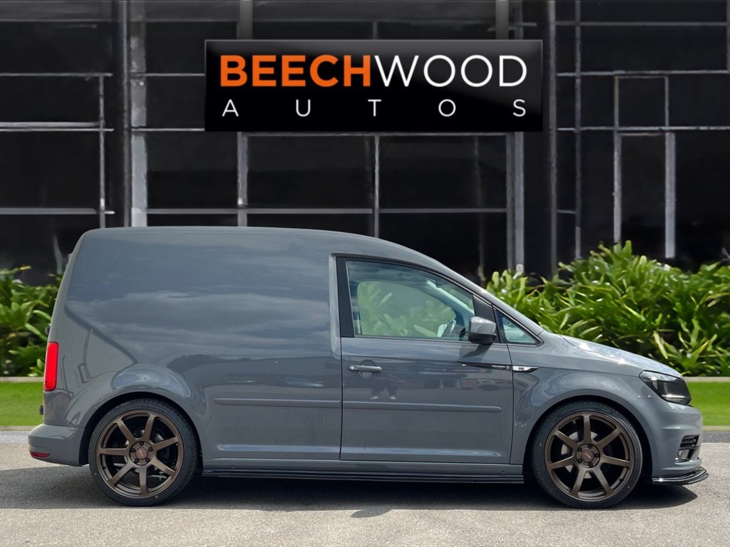 USED 2020 70 VOLKSWAGEN CADDY 2.0 TDI C20 Highline Panel Van 5dr Diesel Manual SWB Euro 6 (s/s) (102 ps) AIR CON / COILOVERS / NEW 19'S