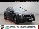 USED 2019 19 MERCEDES-BENZ GLA 1.6 GLA180 Urban Edition SUV 5dr Petrol Manual Euro 6 (s/s) (122 ps) SATELLITE NAVIGATION + REAR VIEW CAMERA + APPLE CARPLAY / ANDROID AUTO + BLUETOOTH PHONE AND MEDIA CONNECTIVITY + APPS CONTROL + CRUISE CONTROL + AUTOMATIC LED HEADLIGHTS + AIR CONDITIONED CLIMATE CONTROL + LED DAY TIME RUNNING LIGHTS + ECO STOP START SYSTEM + AUTOMATIC WIPERS WITH RAIN SENSOR + LEATHER MULTIFUNCTIONAL STEERING WHEEL + ELECTRIC HEATED DOOR MIRRORS + ELECTRIC WINDOWS + HILL HOLD START ASSIST + SELECTABLE DRIVING MODES + PRIVACY GLASS + 18 INCH AMG ALLOY WHEELS + ROOF RAILS....