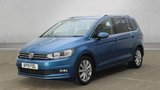 USED 2019 19 VOLKSWAGEN TOURAN 1.5 TSI EVO SEL MPV 5dr Petrol DSG Euro 6 (s/s) (150 ps) IMPRESSIVELY CARED FOR 7 SEAT FAMILY CAR - COMES WITH A FULL SERVICE HISTORY + SATELLITE NAVIGATION + APPLE CARPLAY / ANDROID AUTO + REAR VIEW CAMERA + BLUETOOTH CONNECTIVITY + APPS CONTROL / MIRROR LINK + ADAPTIVE CRUISE CONTROL + FRONT AND REAR PARKING SENSORS + DAY TIME RUNNING LIGHTS + AUTO HOLD HILL START ASSISTANCE + AMBIENT LIGHTING + THREE ZONE CLIMATE CONTROL + AIR CONDITIONING + AUTOMATIC WIPERS WITH RAIN SENSORS + LEATHER MULTI FUNCTION STEERING WHEEL + DAB DIGITAL RADIO