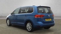 USED 2019 19 VOLKSWAGEN TOURAN 1.5 TSI EVO SEL MPV 5dr Petrol DSG Euro 6 (s/s) (150 ps) IMPRESSIVELY CARED FOR 7 SEAT FAMILY CAR - COMES WITH A FULL SERVICE HISTORY + SATELLITE NAVIGATION + APPLE CARPLAY / ANDROID AUTO + REAR VIEW CAMERA + BLUETOOTH CONNECTIVITY + APPS CONTROL / MIRROR LINK + ADAPTIVE CRUISE CONTROL + FRONT AND REAR PARKING SENSORS + DAY TIME RUNNING LIGHTS + AUTO HOLD HILL START ASSISTANCE + AMBIENT LIGHTING + THREE ZONE CLIMATE CONTROL + AIR CONDITIONING + AUTOMATIC WIPERS WITH RAIN SENSORS + LEATHER MULTI FUNCTION STEERING WHEEL + DAB DIGITAL RADIO