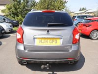 USED 2014 14 SSANGYONG KORANDO 2.0D ELX4 SUV 5dr Diesel Manual 4WD Euro 5 (149 ps) Budget clearance -  no inspection performed - no warranty provided - not eligible for financing - no part exchange accepted - classified as Trade/DIY clearance sale.