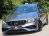USED 2019 19 MERCEDES-BENZ CLA 2.0 CLA45 AMG Night Edition Shooting Brake 5dr Petrol SpdS DCT 4MATIC Euro 6 (s/s) (381 ps) SATNAV, R-CAMERA + AMG EXHAUST