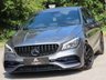 USED 2019 19 MERCEDES-BENZ CLA 2.0 CLA45 AMG Night Edition Shooting Brake 5dr Petrol SpdS DCT 4MATIC Euro 6 (s/s) (381 ps) SATNAV, R-CAMERA + AMG EXHAUST