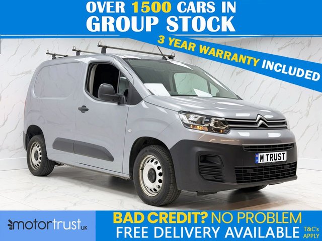 View our Citroen Berlingo 1.5 BlueHDi 1000 Enterprise Edition M Panel Van 5dr Diesel Manual SWB Euro 6 (s/s) (100 ps)