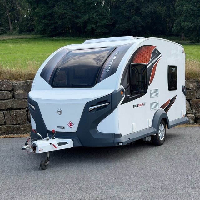  2021 Swift Basecamp 4 Plus - 4 berth - Awning and mover included 