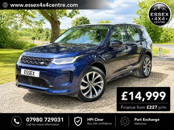 2021 LAND ROVER DISCOVERY SPORT 1.5 P300e 12.2kWh R-DYNAMIC HSE PLUG IN HYBRID AUTOMATIC 4X4 EURO 6 &pound;14999.00