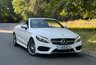 USED 2017 17 MERCEDES-BENZ C-CLASS 2.1 C220d AMG Line Cabriolet 2dr Auto Diesel G-Tronic+ Euro 6 (s/s) (170 ps) DIAMOND WHITE, 19 INCH ALLOYS