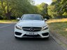 USED 2017 17 MERCEDES-BENZ C-CLASS 2.1 C220d AMG Line Cabriolet 2dr Auto Diesel G-Tronic+ Euro 6 (s/s) (170 ps) DIAMOND WHITE, 19 INCH ALLOYS