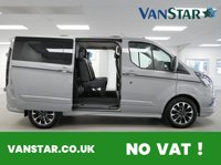 USED 2023 23 FORD TRANSIT CUSTOM 320 2.0 EBL 170 BHP SWB SPORT 5 SEATER CREWCAB ( NO VAT ) 5 SEATS | CARPLAY | 170 BHP | NO VAT !