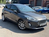 USED 2018 18 FORD FIESTA 1.0T EcoBoost Titanium Hatchback 5dr Petrol Auto Euro 6 (s/s) (100 ps) PAN ROOF - 1 OWNER