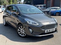 USED 2018 18 FORD FIESTA 1.0T EcoBoost Titanium Hatchback 5dr Petrol Auto Euro 6 (s/s) (100 ps) PAN ROOF - 1 OWNER