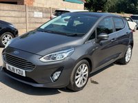USED 2018 18 FORD FIESTA 1.0T EcoBoost Titanium Hatchback 5dr Petrol Auto Euro 6 (s/s) (100 ps) PAN ROOF - 1 OWNER
