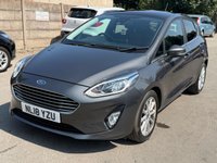 USED 2018 18 FORD FIESTA 1.0T EcoBoost Titanium Hatchback 5dr Petrol Auto Euro 6 (s/s) (100 ps) PAN ROOF - 1 OWNER