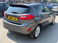 USED 2018 18 FORD FIESTA 1.0T EcoBoost Titanium Hatchback 5dr Petrol Auto Euro 6 (s/s) (100 ps) PAN ROOF - 1 OWNER