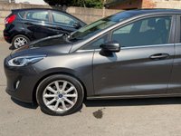 USED 2018 18 FORD FIESTA 1.0T EcoBoost Titanium Hatchback 5dr Petrol Auto Euro 6 (s/s) (100 ps) PAN ROOF - 1 OWNER