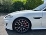 USED 2014 64 JAGUAR XK 5.0 V8 Dynamic R Coupe 2dr Petrol Auto Euro 5 (510 ps)-Fantastic Low Mileage Example-Finished In Polaris White With Ebony Leather Upholstery.The Very Best. 