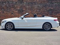 USED 2018 68 MERCEDES-BENZ C CLASS 2.0 C220d AMG Line Cabriolet 2dr Diesel G-Tronic+ Euro 6 (s/s) (194 ps) MB Warranty Till 27-Immaculate