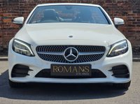 USED 2018 68 MERCEDES-BENZ C CLASS 2.0 C220d AMG Line Cabriolet 2dr Diesel G-Tronic+ Euro 6 (s/s) (194 ps) MB Warranty Till 27-Immaculate