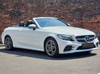 USED 2018 68 MERCEDES-BENZ C CLASS 2.0 C220d AMG Line Cabriolet 2dr Diesel G-Tronic+ Euro 6 (s/s) (194 ps) MB Warranty Till 27-Immaculate