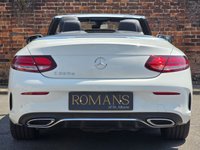 USED 2018 68 MERCEDES-BENZ C CLASS 2.0 C220d AMG Line Cabriolet 2dr Diesel G-Tronic+ Euro 6 (s/s) (194 ps) MB Warranty Till 27-Immaculate