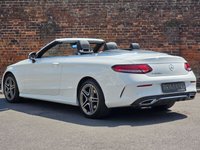 USED 2018 68 MERCEDES-BENZ C CLASS 2.0 C220d AMG Line Cabriolet 2dr Diesel G-Tronic+ Euro 6 (s/s) (194 ps) MB Warranty Till 27-Immaculate