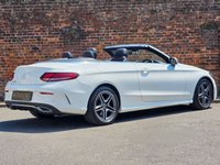 USED 2018 68 MERCEDES-BENZ C CLASS 2.0 C220d AMG Line Cabriolet 2dr Diesel G-Tronic+ Euro 6 (s/s) (194 ps) MB Warranty Till 27-Immaculate
