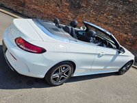 USED 2018 68 MERCEDES-BENZ C CLASS 2.0 C220d AMG Line Cabriolet 2dr Diesel G-Tronic+ Euro 6 (s/s) (194 ps) MB Warranty Till 27-Immaculate