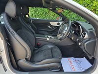 USED 2018 68 MERCEDES-BENZ C CLASS 2.0 C220d AMG Line Cabriolet 2dr Diesel G-Tronic+ Euro 6 (s/s) (194 ps) MB Warranty Till 27-Immaculate