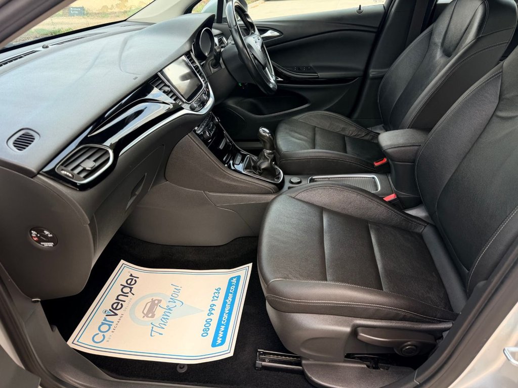 USED 2017 VAUXHALL ASTRA 1.6 CDTi ecoFLEX Elite Nav Hatchback 5dr Diesel Manual Euro 6 (s/s) (110 ps) 7 Services|Rear & Front Sensors|SatNav|Heated Seats|Heated Steering|