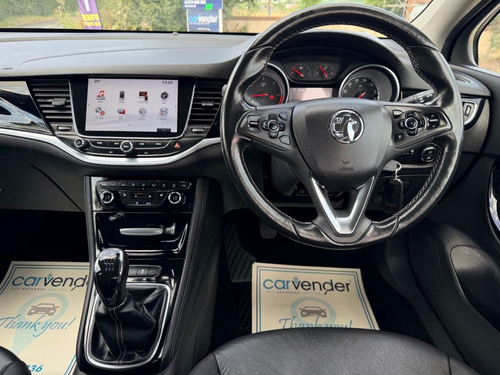 USED 2017 VAUXHALL ASTRA 1.6 CDTi ecoFLEX Elite Nav Hatchback 5dr Diesel Manual Euro 6 (s/s) (110 ps) 7 Services|Rear & Front Sensors|SatNav|Heated Seats|Heated Steering|