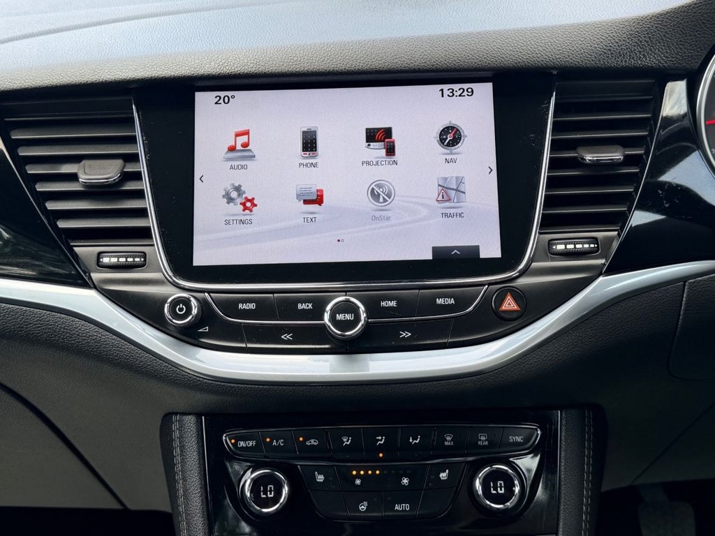 USED 2017 VAUXHALL ASTRA 1.6 CDTi ecoFLEX Elite Nav Hatchback 5dr Diesel Manual Euro 6 (s/s) (110 ps) 7 Services|Rear & Front Sensors|SatNav|Heated Seats|Heated Steering|