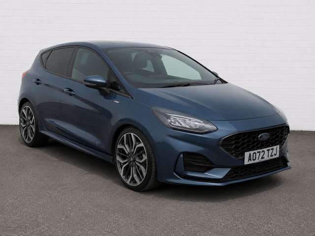 View our Ford Fiesta 1.0T EcoBoost MHEV ST-Line X Edition Hatchback 5dr Petrol Manual Euro 6 (s/s) (125 ps)