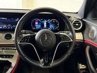 USED 2022 22 MERCEDES-BENZ E CLASS 2.0 E220dh MHEV AMG Line Night Edition (Premium Plus) Saloon 4dr Diesel Hybrid G-Tronic+ Euro 6 (s/s) (220 ps) NAUTIC BLUE+20" MULTI SPOKE ALLOYS