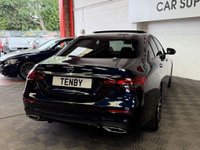 USED 2022 22 MERCEDES-BENZ E CLASS 2.0 E220dh MHEV AMG Line Night Edition (Premium Plus) Saloon 4dr Diesel Hybrid G-Tronic+ Euro 6 (s/s) (220 ps) NAUTIC BLUE+20" MULTI SPOKE ALLOYS
