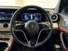 USED 2022 22 MERCEDES-BENZ E CLASS 2.0 E220dh MHEV AMG Line Night Edition (Premium Plus) Saloon 4dr Diesel Hybrid G-Tronic+ Euro 6 (s/s) (220 ps) NAUTIC BLUE+20" MULTI SPOKE ALLOYS