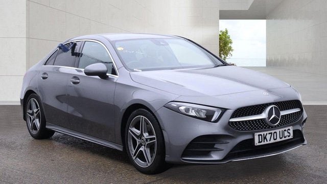 2020 70 MERCEDES-BENZ A CLASS 1.3 A200 AMG Line Saloon 4dr Petrol Manual Euro 6 (s/s) (163 ps)+2 KEYS+HISTORY+PRIVACY+AIRCON+HALF LEATHER HEATED SEATS+MEDIA+NAV+BLUETOOTH+18
