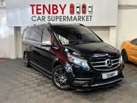 USED 2017 17 MERCEDES-BENZ V CLASS 2.2 V250d AMG Line MPV 5dr Diesel G-Tronic+ Euro 6 (s/s) 8 Seat LWB (190 ps) PS4+IPAD+RECLINERS+AMBIENT LIGHTING