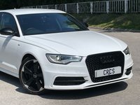USED 2014 64 AUDI A6 SALOON 2.0 TDI ultra Black Edition Saloon 4dr Diesel Manual Euro 6 (s/s) (190 ps) LEATHER + SAT NAV + P , SENSORS