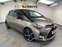 USED 2016 66 TOYOTA YARIS 1.33 Dual VVT-i Design Hatchback 5dr Petrol Manual Euro 6 (99 ps) LOW MILEAGE, GREAT SPEC!