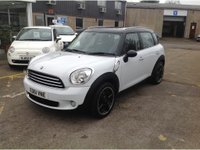 USED 2011 61 MINI COUNTRYMAN 1.6 Cooper SUV 5dr Petrol Manual Euro 5 (s/s) (122 ps) Stunning Low Mileage Countryman With Over &pound;10K's Of Optional Equitment !