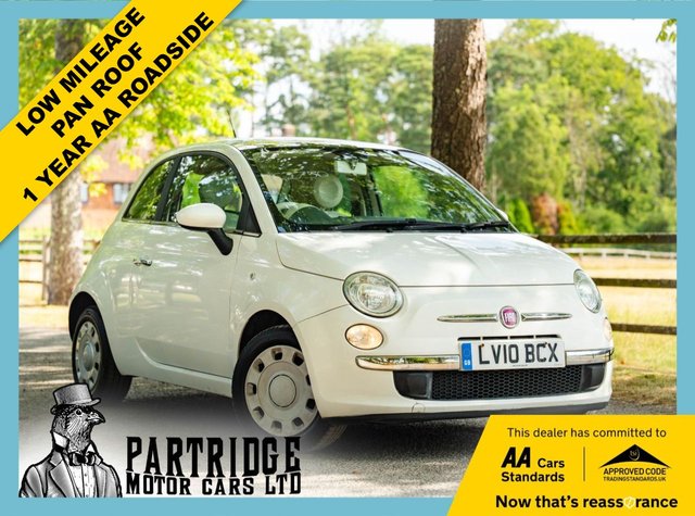 2010 FIAT 500 1.2 Pop Hatchback 3dr Petrol Manual Euro 5 (s/s) (69 bhp) £2750.00