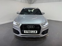 USED 2016 66 AUDI Q3 2.0 TDI S line SUV 5dr Diesel Manual Euro 6 (s/s) (Nav) (150 ps) 2 keys, NAV, rear parking sensors